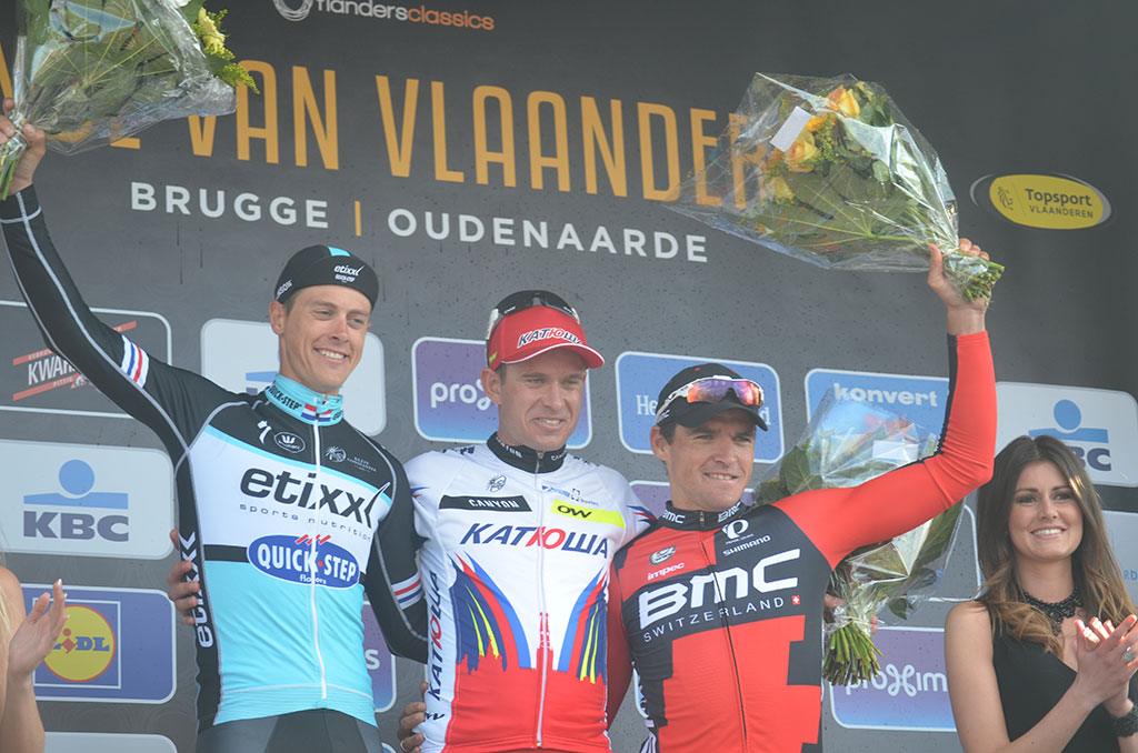 Giro delle Fiandre 2015 - podio