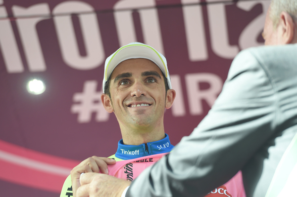 Contador Maglia Rosa