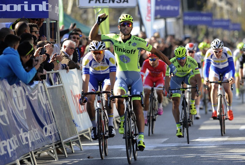 Daniele Bennati (Tinkoff) vince la prima tappa della Vuelta a Andalucia