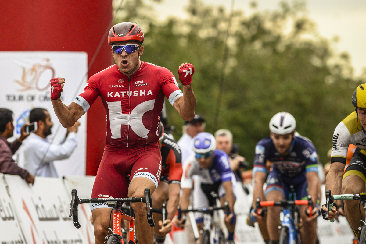 Alexander Kristoff (Katusha) vince la terza tappa del Tour of Oman