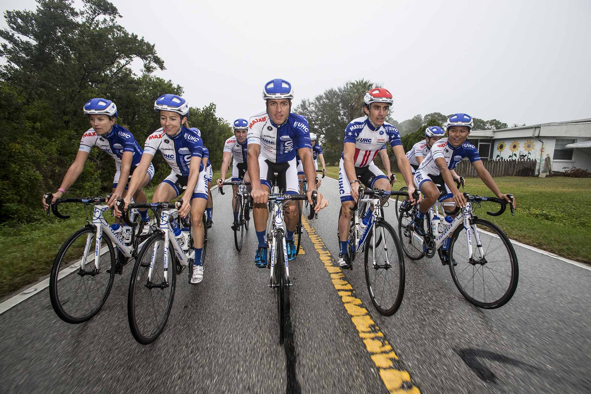 I ragazzi della UnitedHealthcare in azione