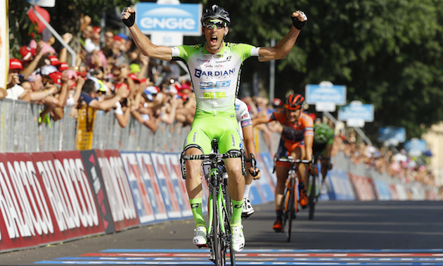 Giro d' Italia 2015 - 98a Edizione - 10a tappa Civitanova Marche - Forli 200 km - 19/05/2015 - Nicola Boem (Bardiani - CSF) - foto Luca Bettini/BettiniPhoto©2015