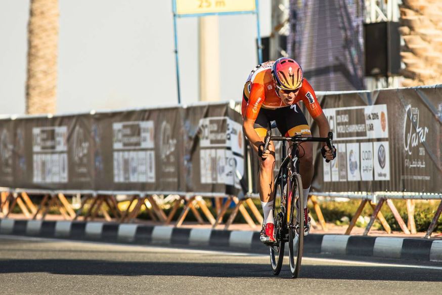 Ellen Van Dijk (Boels Dolmans) vince la terza tappa del Ladies Tour of Qatar