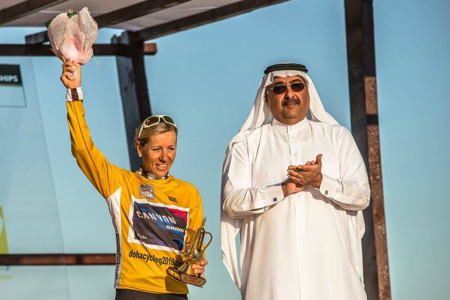 Trixi Worrack (SRAM-Canyon Racing) ha vinto il Ladies Tour of Qatar 2016
