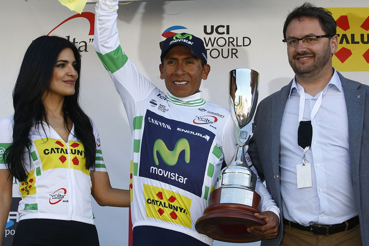 Nairo Quintana (Movistar) nuovo leader della Volta a Catalunya