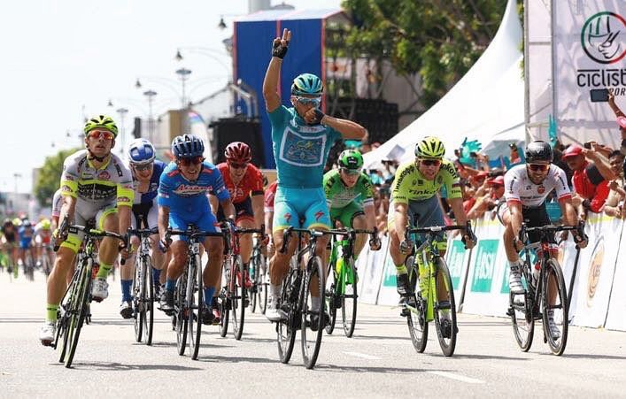 Andrea Guardini (Astana) vince l'ultima tappa del Tour de Langkawi 2016