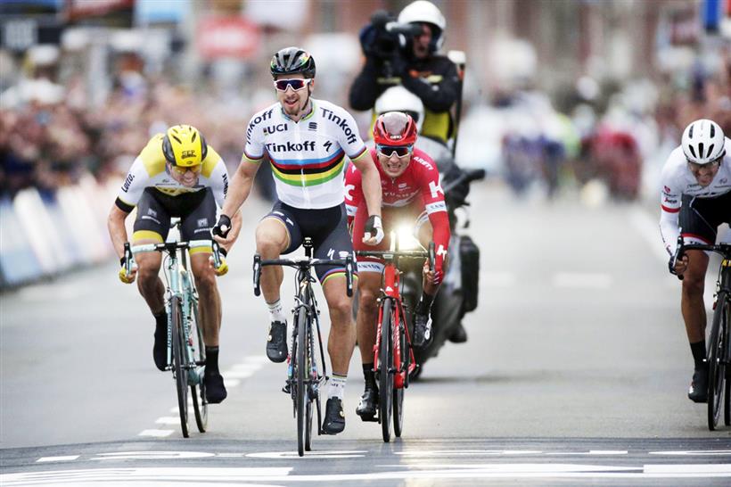 Peter Sagan vince la Gand-Wevelgem