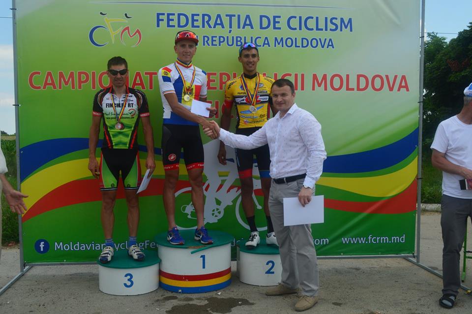 Il podio del Campionato Italiano Elite