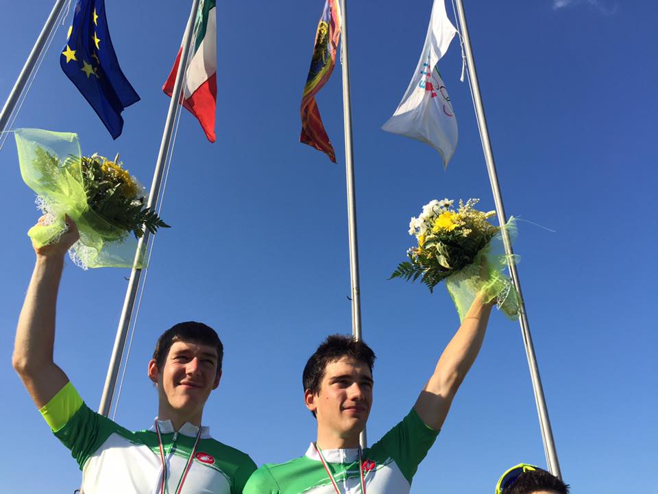 Cezary Grodziki e Giulio Branchini del Team Palazzago campioni italiani Madison