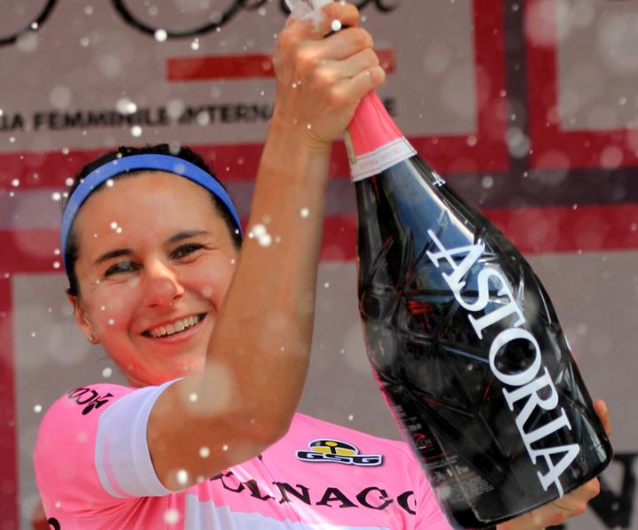 La maglia rosa Megan Guarnier