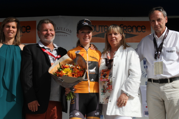Amy Pieters si conferma leader a La Route de France