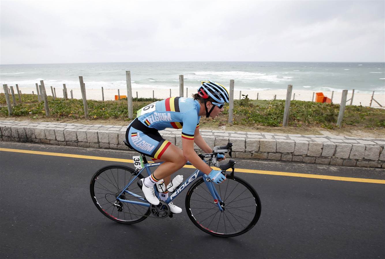 Lotte Kopecky in fuga solitaria