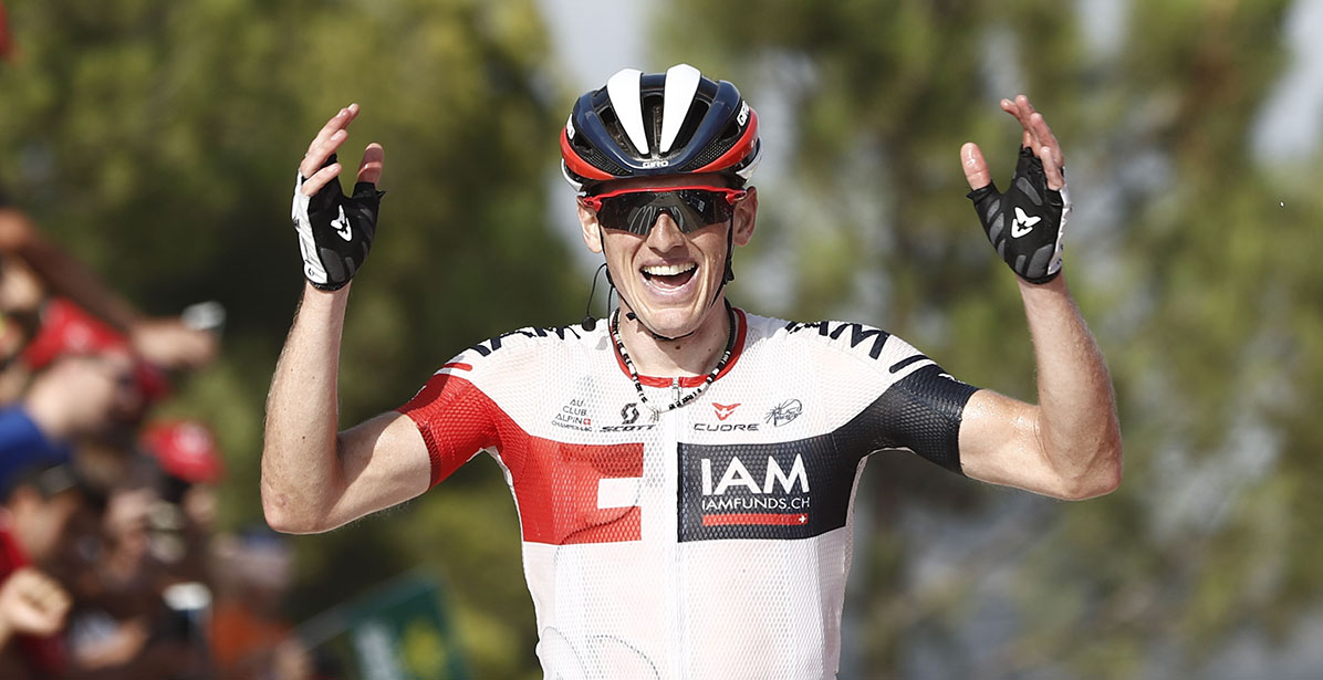Matthias Frank vince la tappa 17 della Vuelta a España
