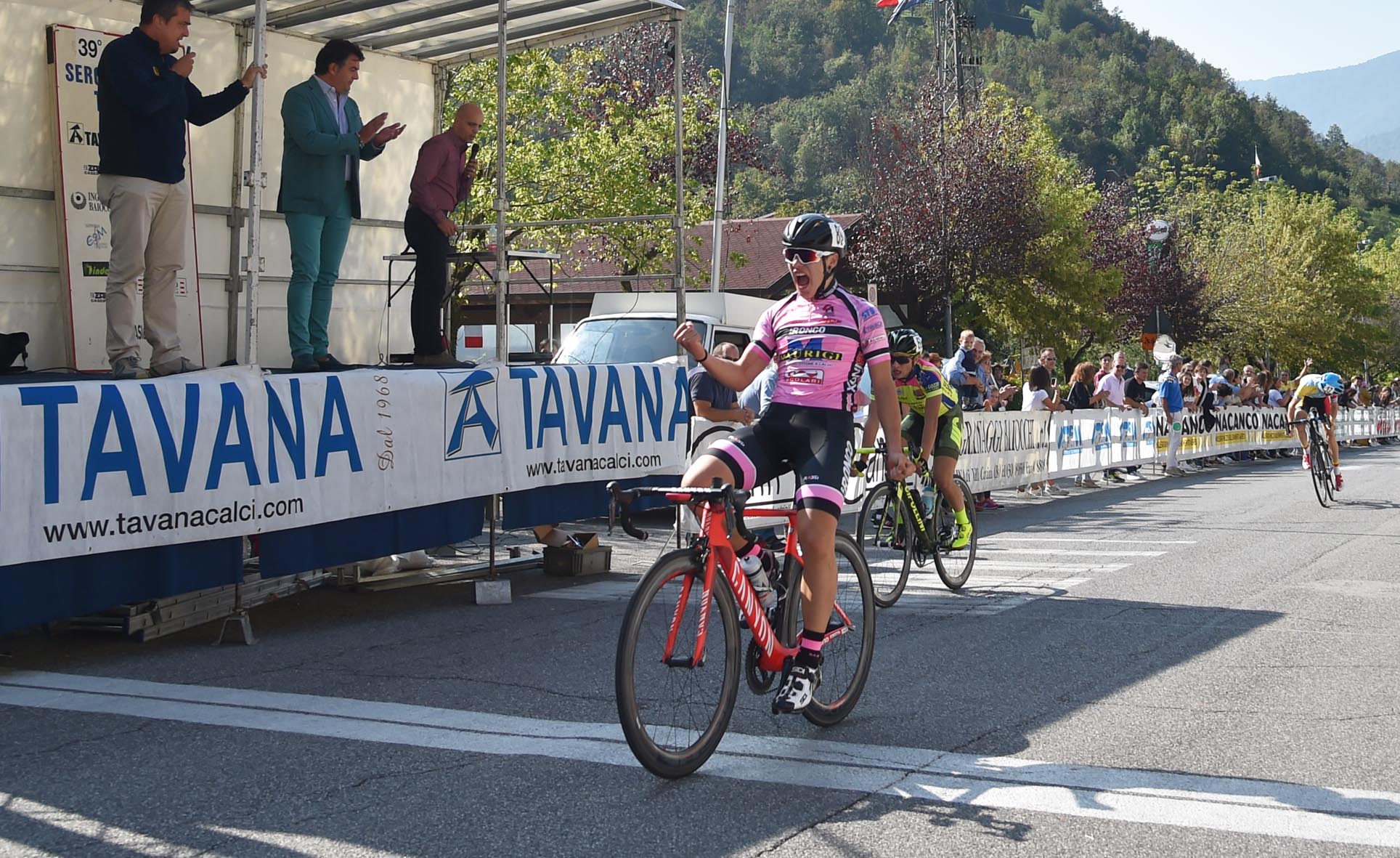 Tomas Trainini vince la Marcheno-Sarezzo