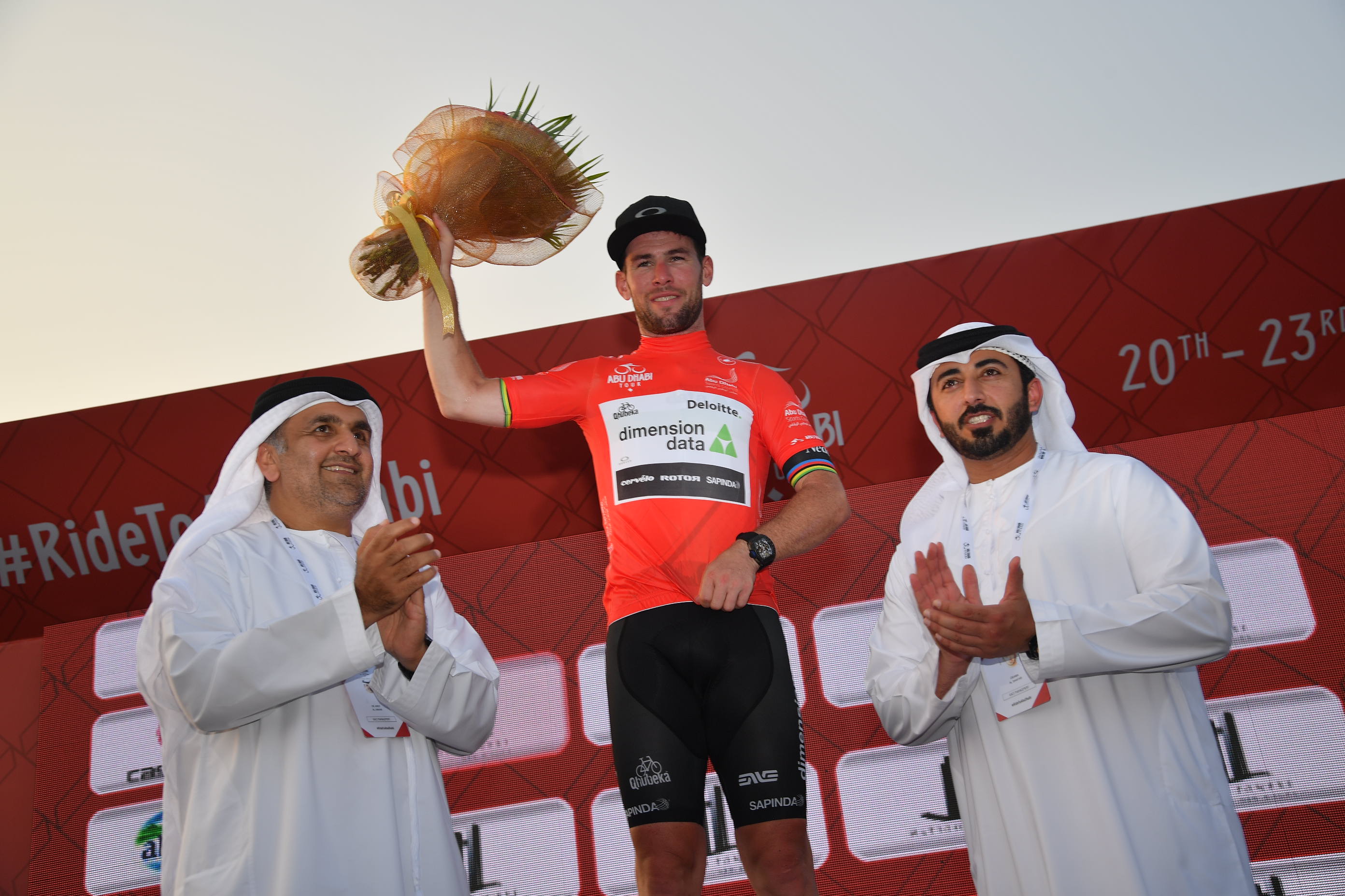 Mark Cavendish nuovo leader dell'Abu Dhabi Tour