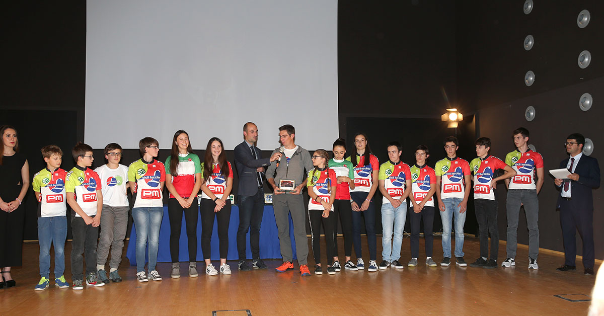 Cicli Lucchini premiata come miglior società italiana MTB