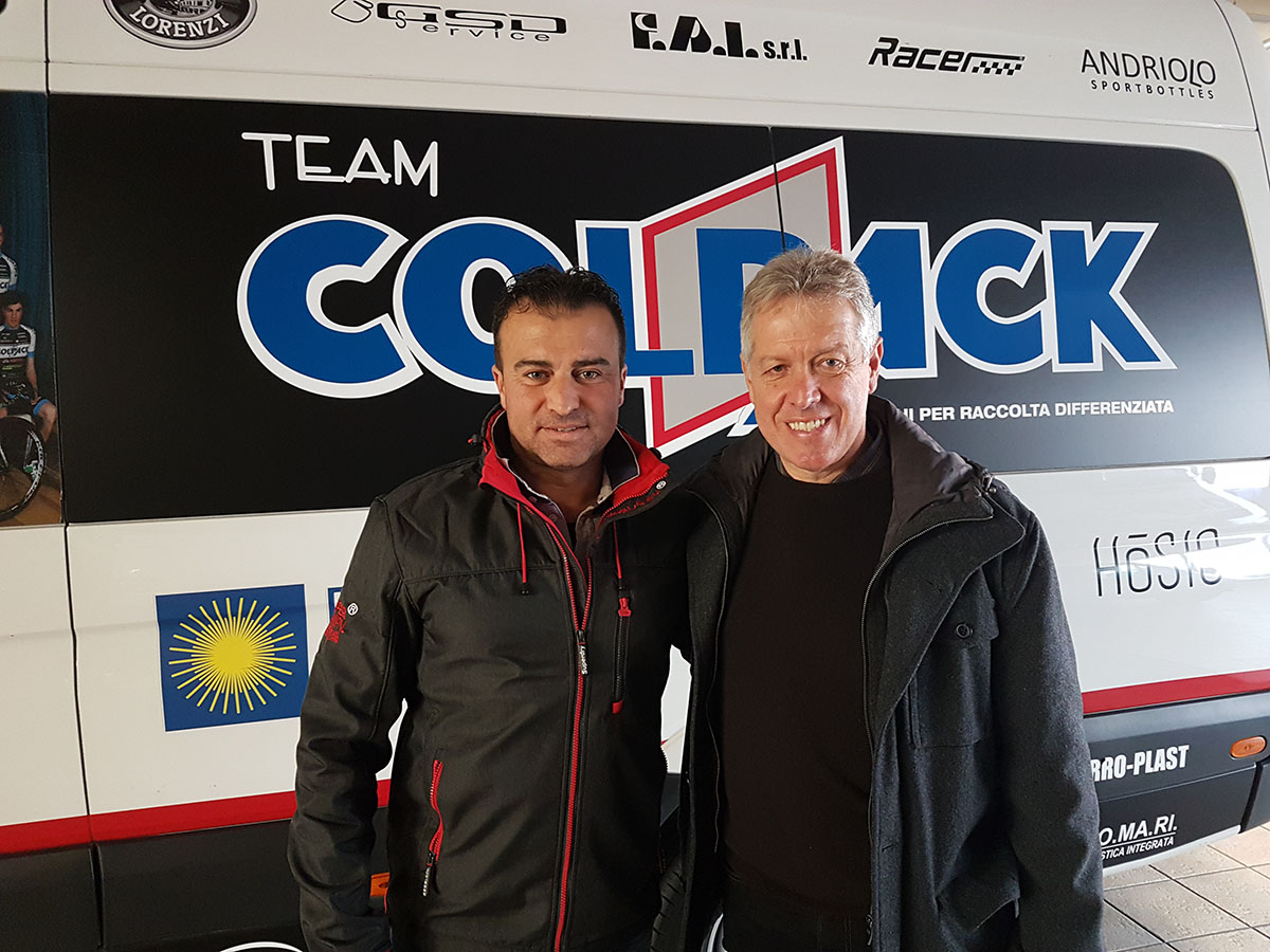 Ivan Quaranta con Antonio Bevilacqua