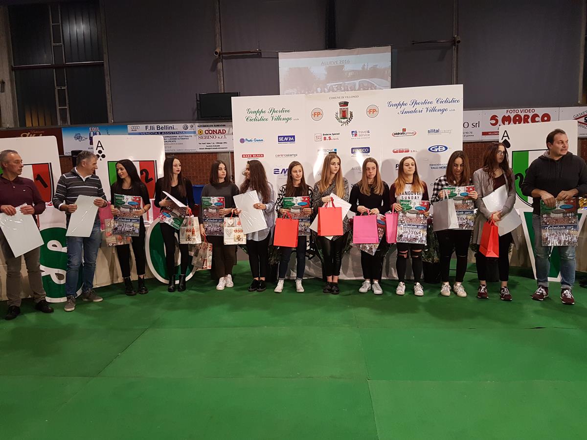 Le ragazze della categoria Donne Allieve del Gsc Villongo