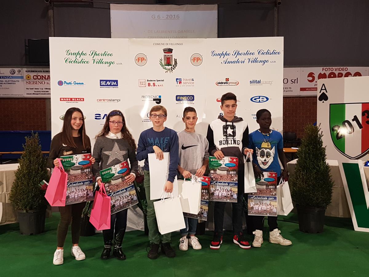 Il gruppo dei G6 del Gsc Villongo, il prossimo anno debutteranno tra gli Esordienti