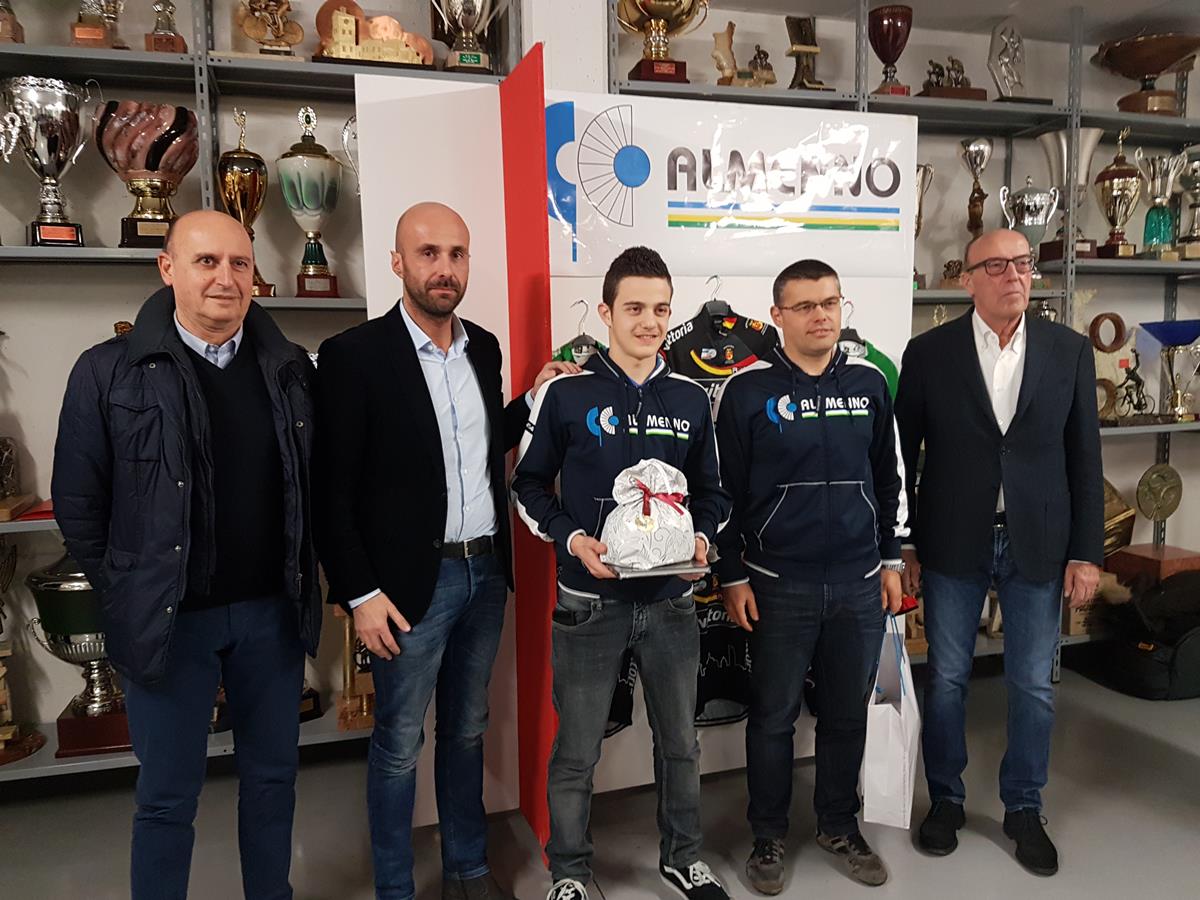 La squadra Allievi del Gc Almenno 2017
