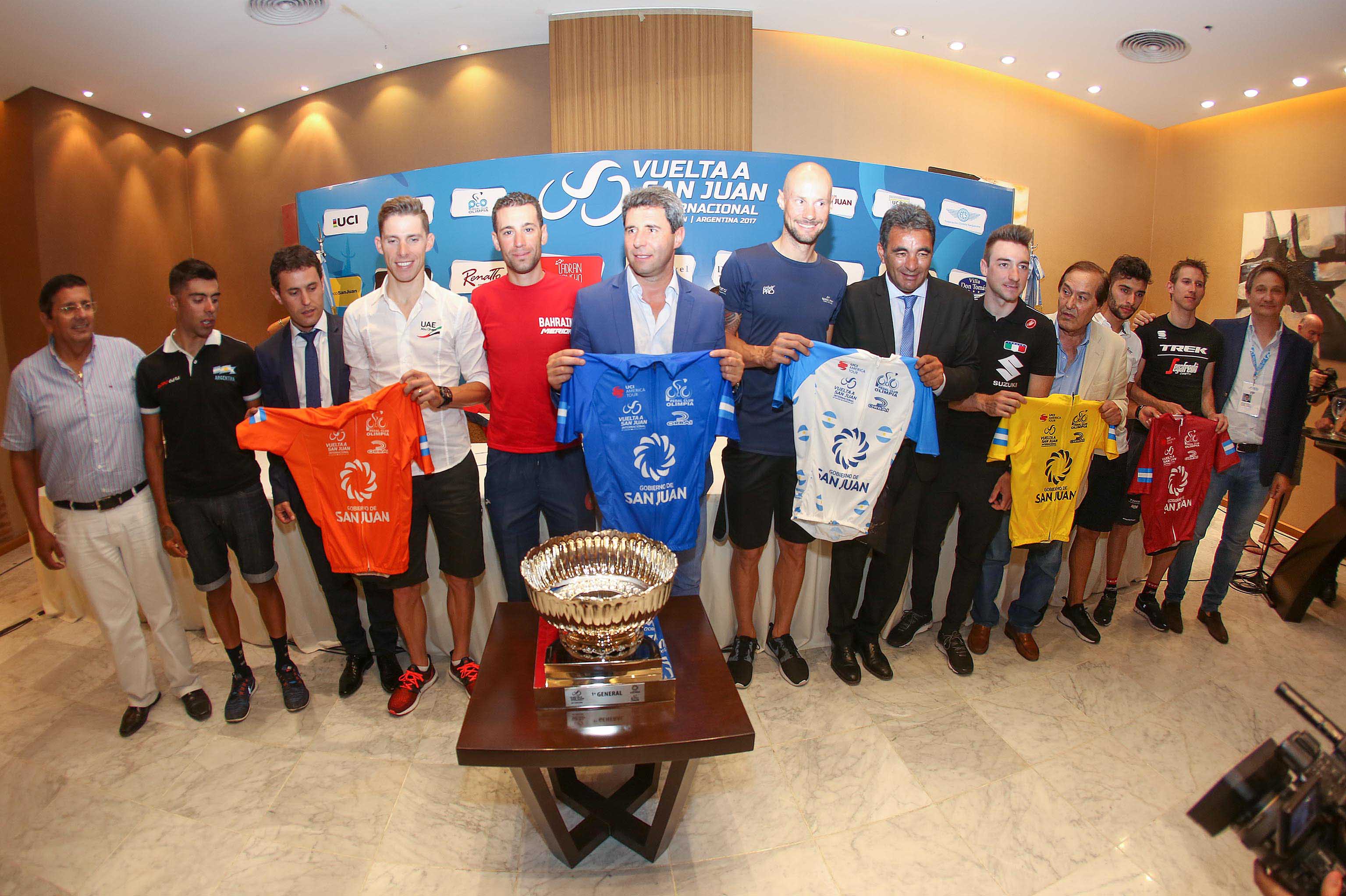 I protagonisti della conferenza stampa