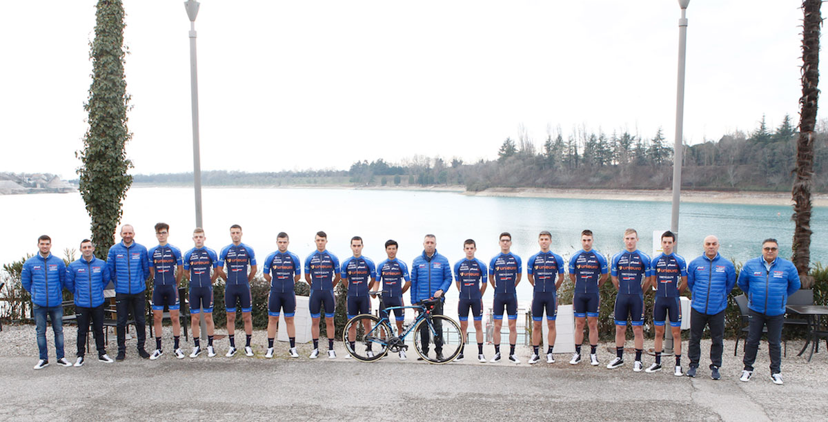 La squadra 2017 del Team Unieuro Trevigiani Hemus 1896