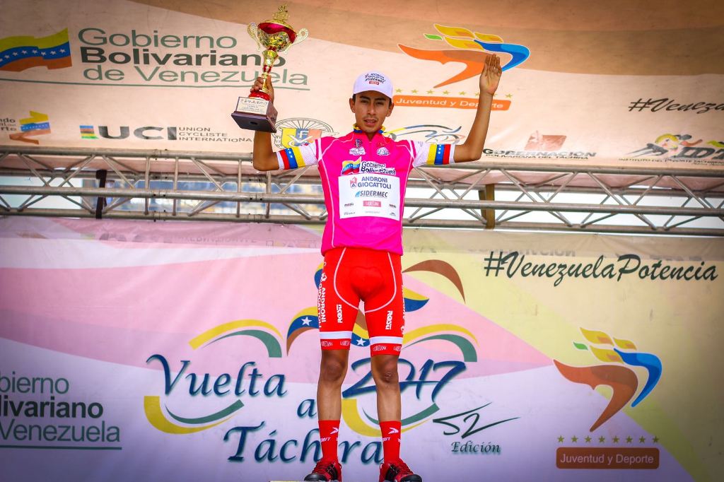 Yonathan Salinas vince la Vuelta al Tachira. Ultima tappa a José