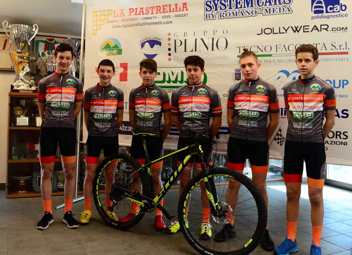 Uc Costamasnaga, squadra Allievi MTB 2017