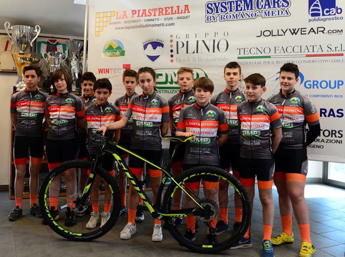 Uc Costamasnaga, squadra Esordienti MTB 2017