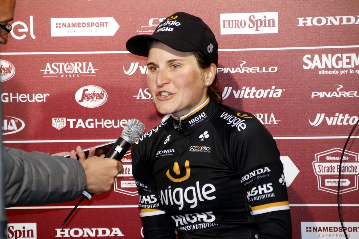 Elisa Longo Borghini è la prima italiana a vincere la Strade Bianche Women Elite