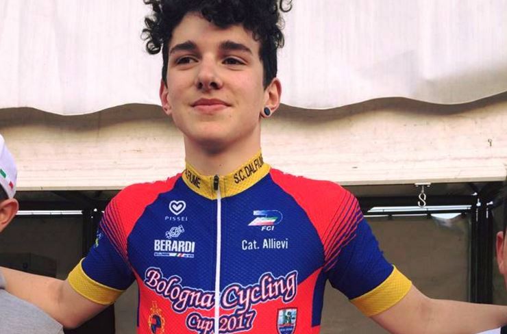 Sebastian Kajamini primo leader della Bologna Cycling Cup