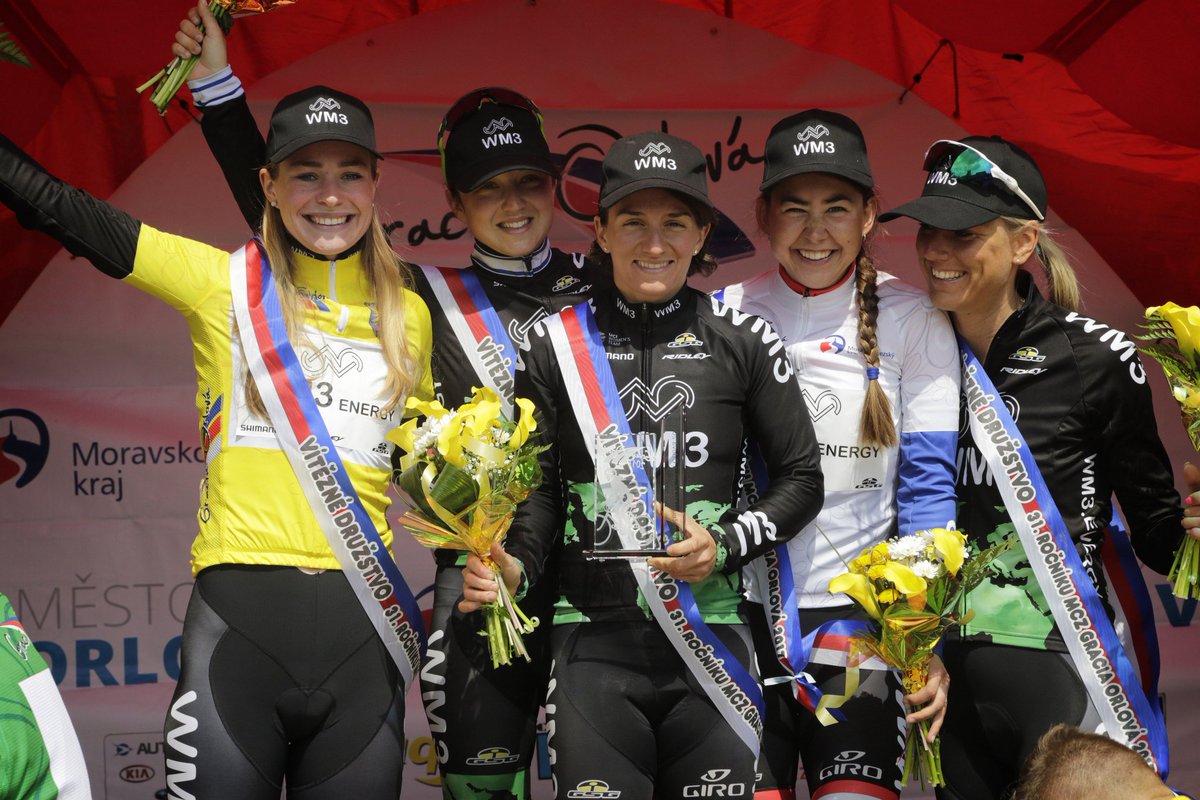 WM3 Energie festeggia la vittoria di Riejanne Markus nella Gracia Orlova 2017