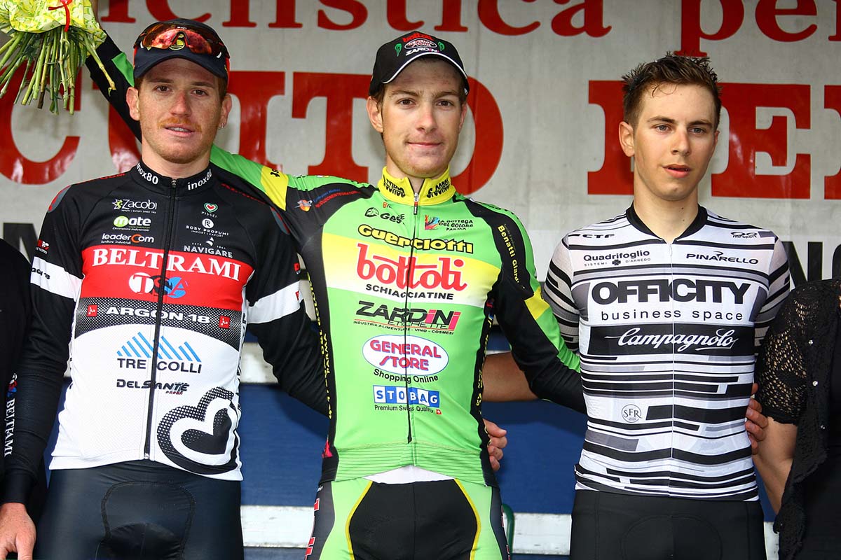 Il podio del Circuito del Termen 2017