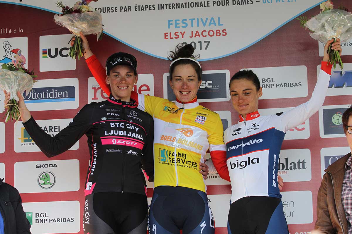 Il podio finale del Festival Elsy Jacobs 2017