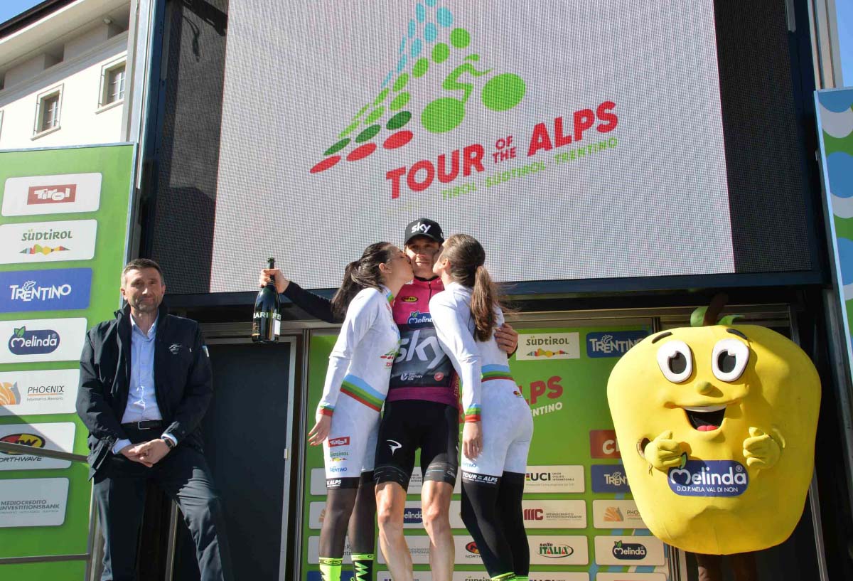Geraint Thomas confermato leader del Tour of Alps 2017