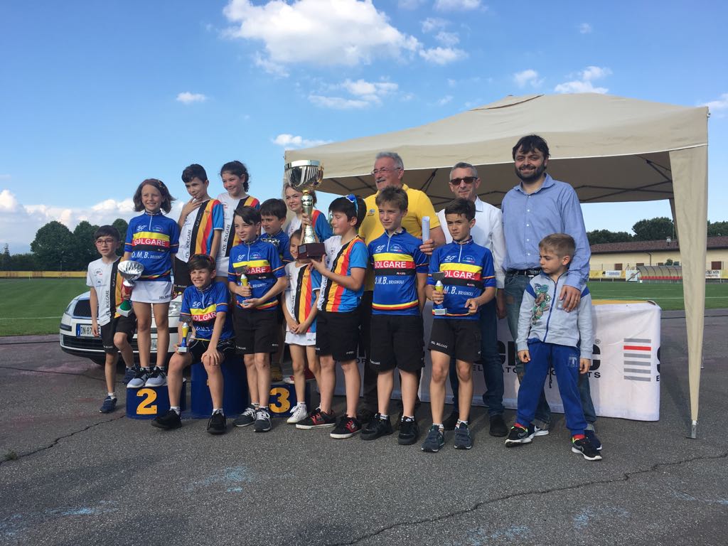 La Pol. Bolgare premiata come società più numerosa ai Primi Sprint di Osio Sotto