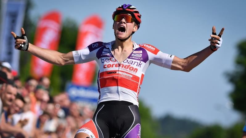 Mathieu Van der Poel vince la seconda tappa del Belgium Tour 2017