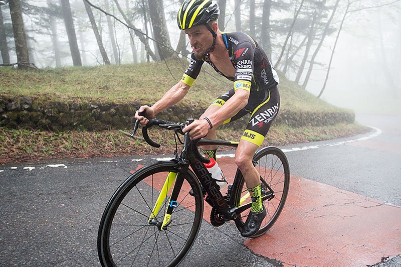 Oscar Pujol vince la cronoscalata al Monte Fuji del Tour of Japan 2017