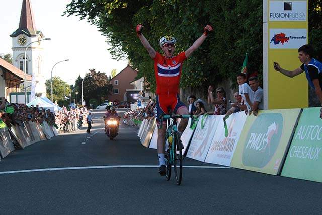 Il norvegese Andreas Leknessund vince la prima tappa del Tour du Pays de Vaud