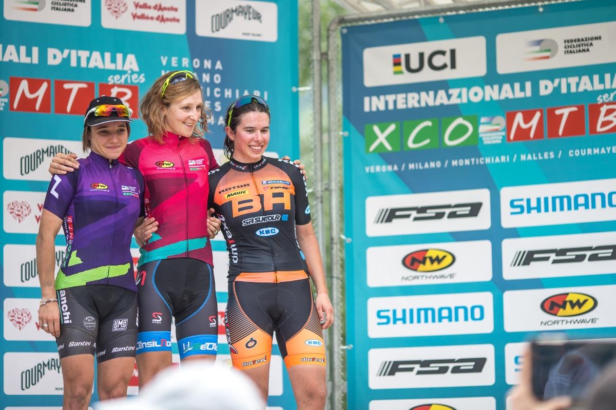 Podio Donne Open Internazionali d'Italia Series 2017 