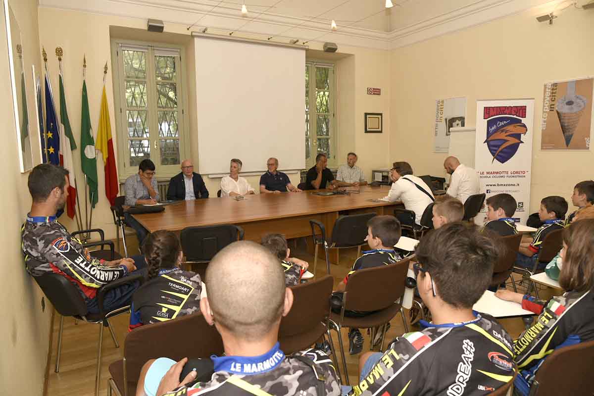 Un momento della conferenza stampa di presentazione