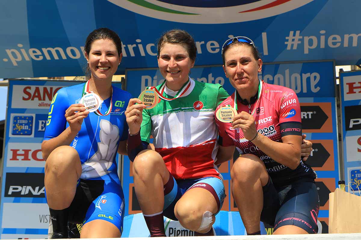 Elisa Longo Borghini si conferma campionessa italiana a cronometro Donne Elite