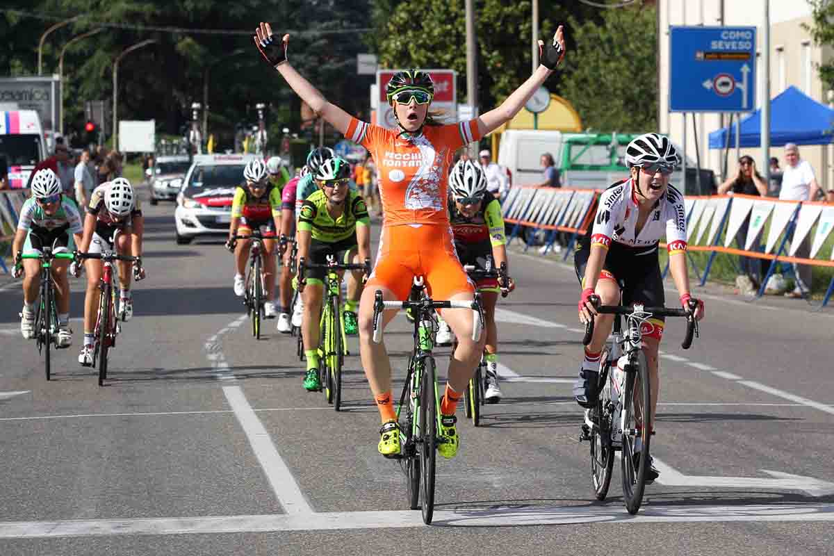 La vittoria della junior Vittoria Guazzini nella gara Open di Cesano Maderno