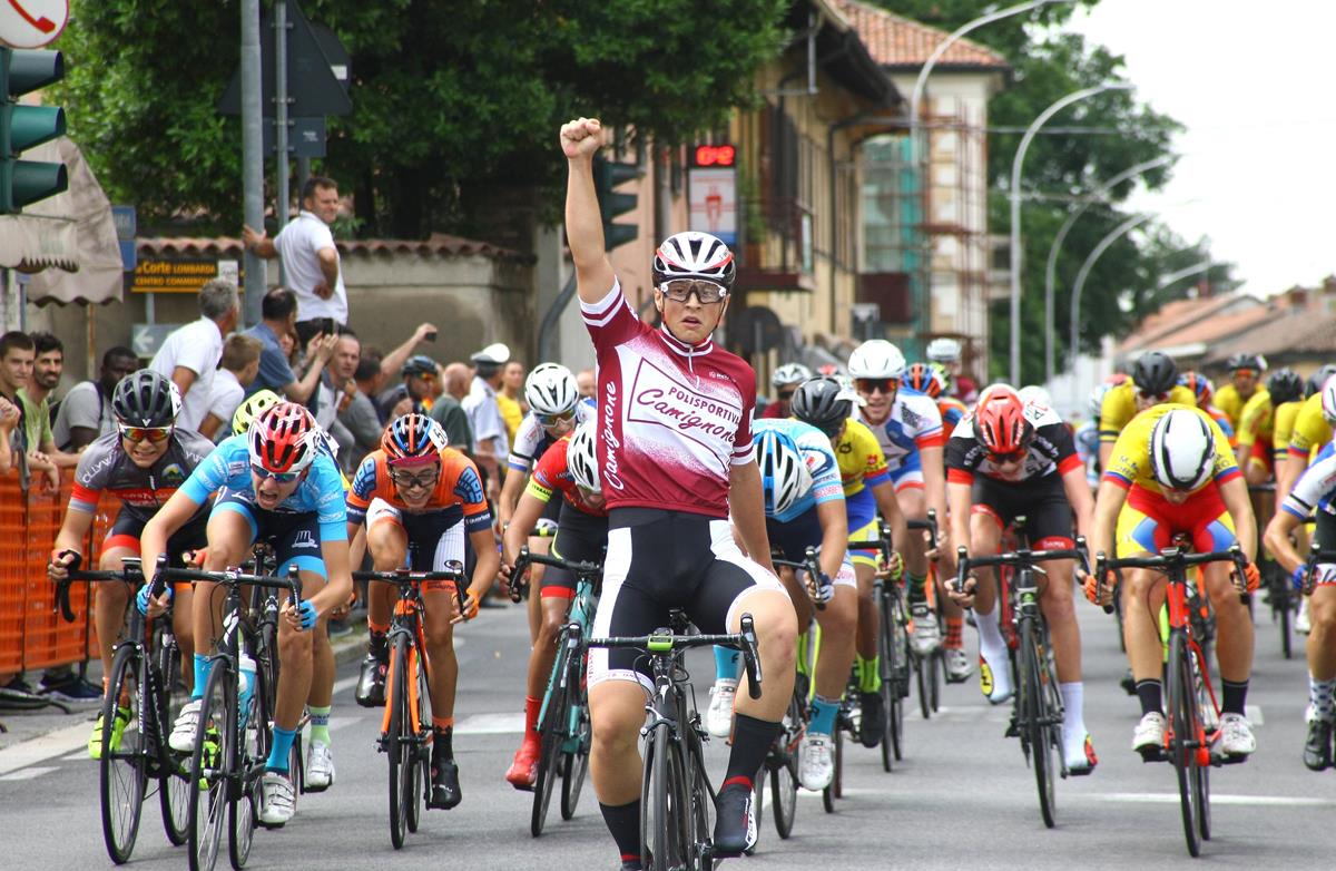 Loris Ferrari vince la gara Allievi di Gessate