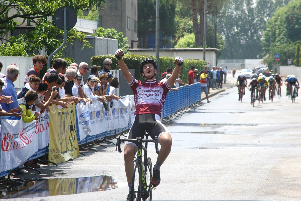 La vittoria di Gabriele Palmiri a Pessano