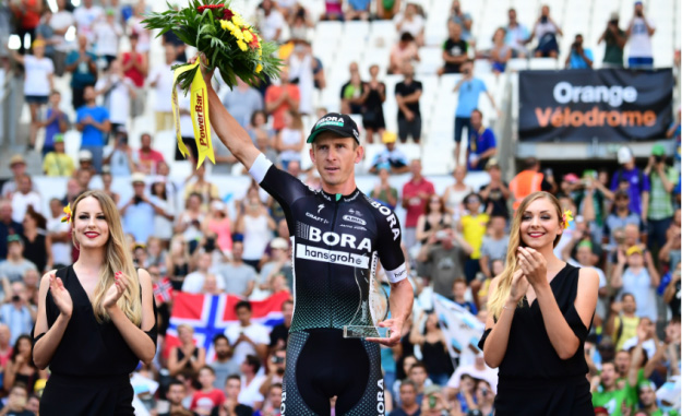 Maciej Bodnar vince la crono di Marsiglia del Tour 2017 