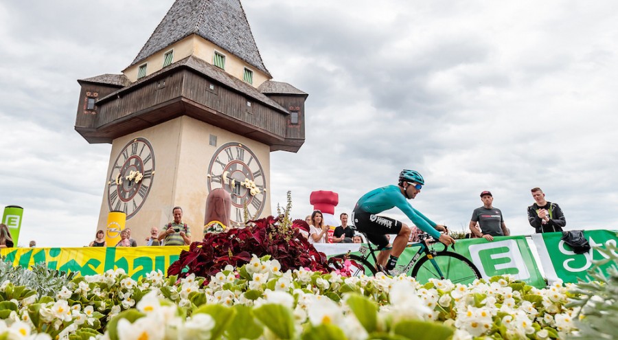 Oscar Gatto vince il prologo del Giro d'Austria 2017