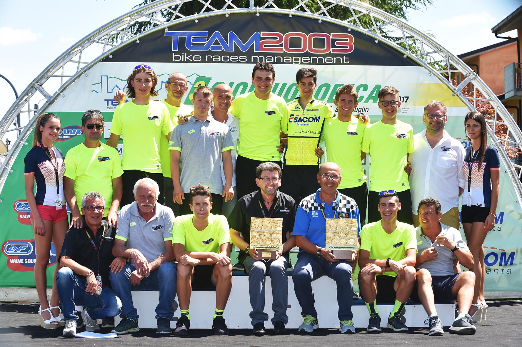 Grande festa per il Team LVF alla 3GIORNIOROBICA 2017 