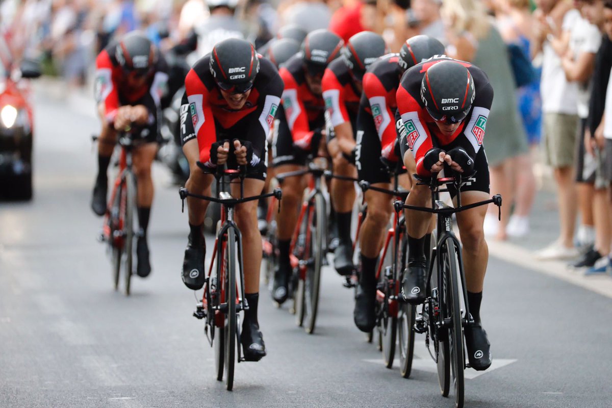 La BMC Racing vine la cronosquadre di apertura de La Vuelta 2017