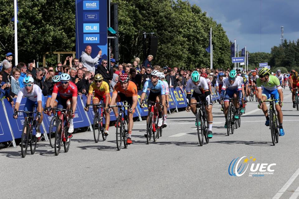 La volata del Campionato Europeo Elite 